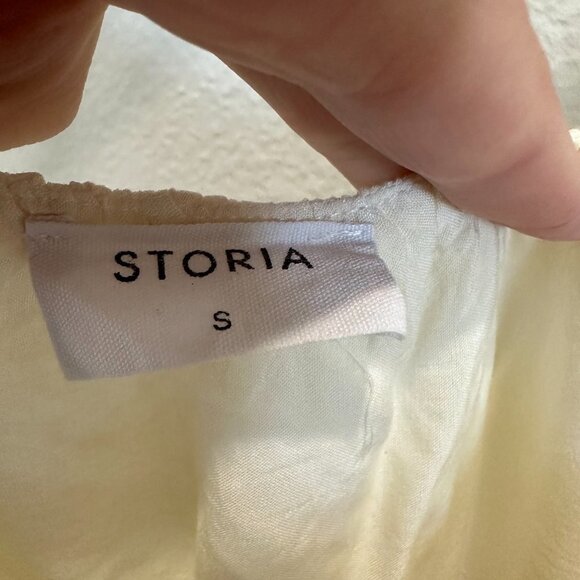 Storia Multi-Color Tie Dye Ruffle Spaghetti Strap Summer Dress - Picture 3 of 4